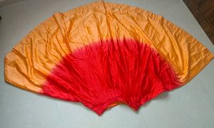 Orange And Red Skirt