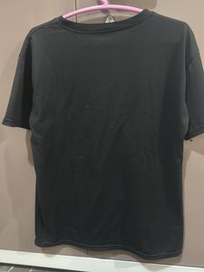 Black Peko Cartoon Graphic Tee