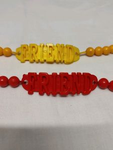 Set Of Two Friendship Bands, Handband