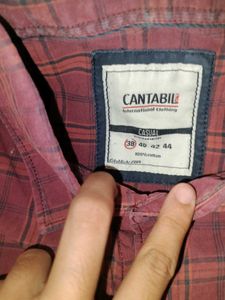 Men's Plaid Button-Up Shirt