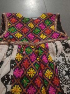 Embroidered Girls Dress