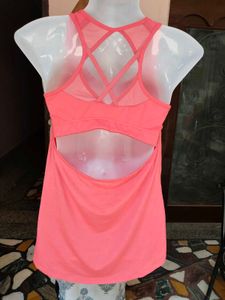H&amp;M Sport Premium 2-in-1 Workout Tank Top with Bui