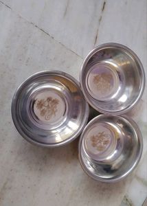 9 Pc Stainless Steel Thali Set