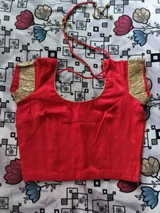 Red and Golden embellished Lehenga choli  ♥️✨