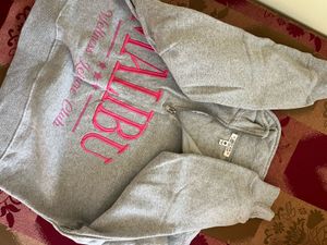 Grey Malibu Half-Zip Sweatshirt