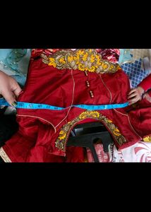 Beautiful Ethnic 3D Designer Gown in Xl size