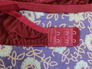 Maroon Bra
