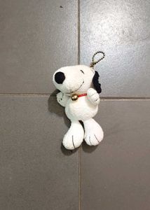 Cute Snoopy Plush Keychain