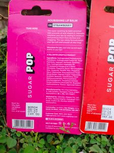 2 Pack ❤️ Sugar Pop Tinted Lip Balm Duo
