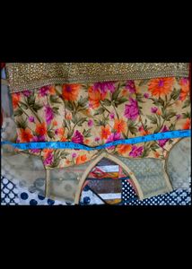 Beautiful Floral Print Party Gown in 38 bust