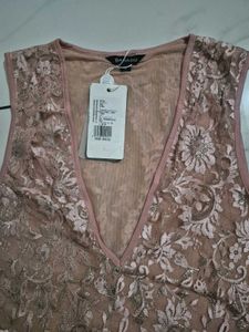 Sheer Floral Bodysuit with Sequins