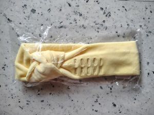 Bobbi Brown Yellow Twisted Headband