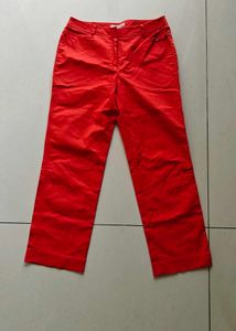 Red trousers