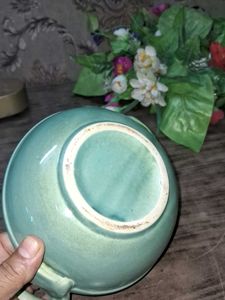 Vintage Aqua Soap Dish