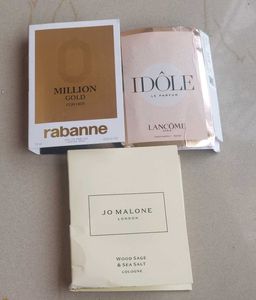 Mini luxury perfumes declutter