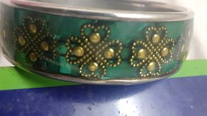Green Single Bangle