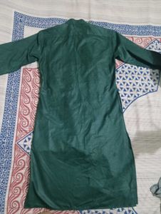 Men's Classic Dark Green Kurta