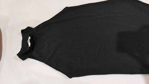 Black Halter Neck Bodysuit