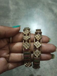Embellished Bangle Pair