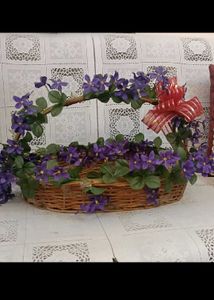 6. Decorative Floral Basket