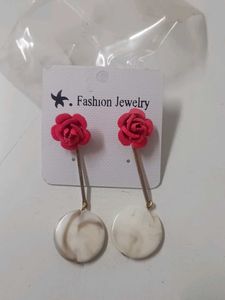 Rose Drop Earrings