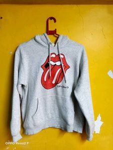 cropped Rolling Stones hodie