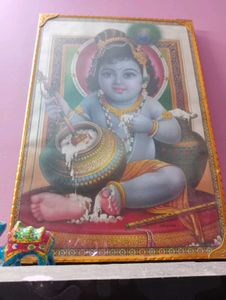 Vintage Krishna Print