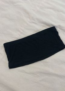 Black Bandeau Tube Top