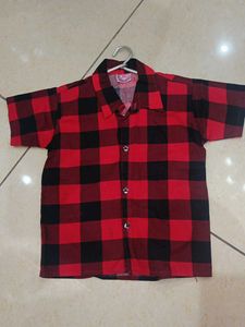 Red & Black Plaid Shirt