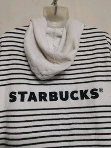 Imported|STARBUCKS|Hooded Tunic Dress/Bath