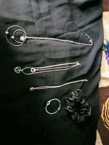 Layered Necklace &amp; Bracelet Set