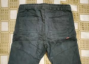 Men's Dark Grey Jogger Pants