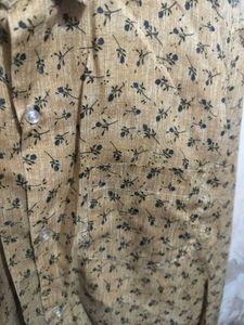 Printed Shirt Yellow