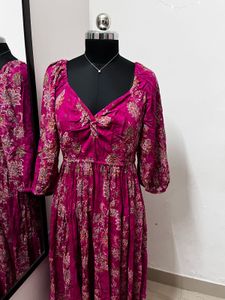 Pink Maxi Dress New With Tag