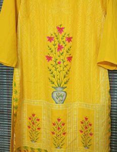 Yellow Kurti