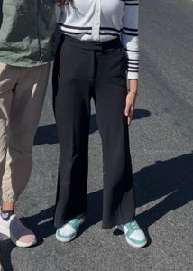 Women's Black Flared Trousers