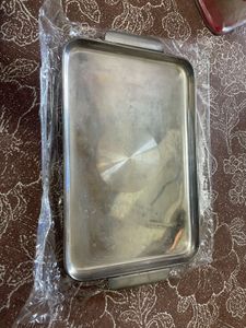 Silver Glow Ace Tray + 6 glasses