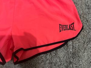 Everlast Neon Pink athletic Shorts - Black Waistba