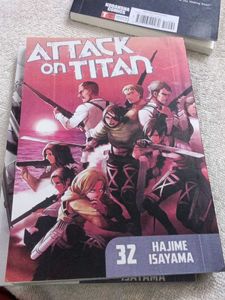 Attack on Titan Manga Set 31- 34