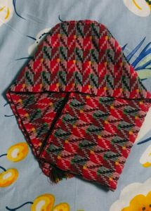 beautiful Nepali Dhaka muffler and scarf