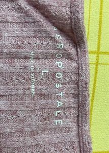 Purple Ruched Drawstring Crop Top