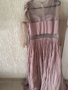 Elegant Sequined Ethnic Gown