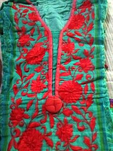 Embroidered Kurta Set size XXL