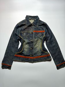 Vintage fitted denim jacket