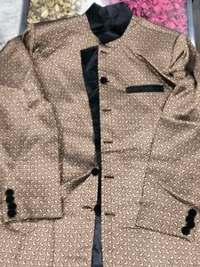 Men's Ethnic Printed Jacket 🧥🧔🌟 sherwani