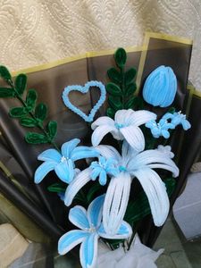 Handmade Pipe Cleaner flower bouquet