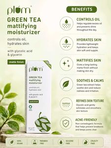 Plum Green Tea Mattifying Moisturizer 50ml