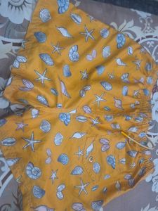 Men's Shell Print Swim Shorts