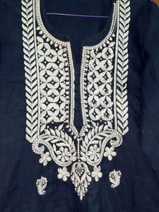 Navy blue Kurti