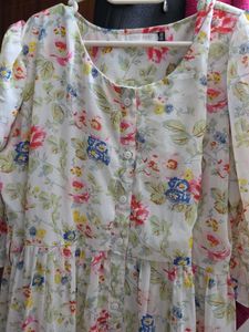 Chic Floral Print Maxi Dress